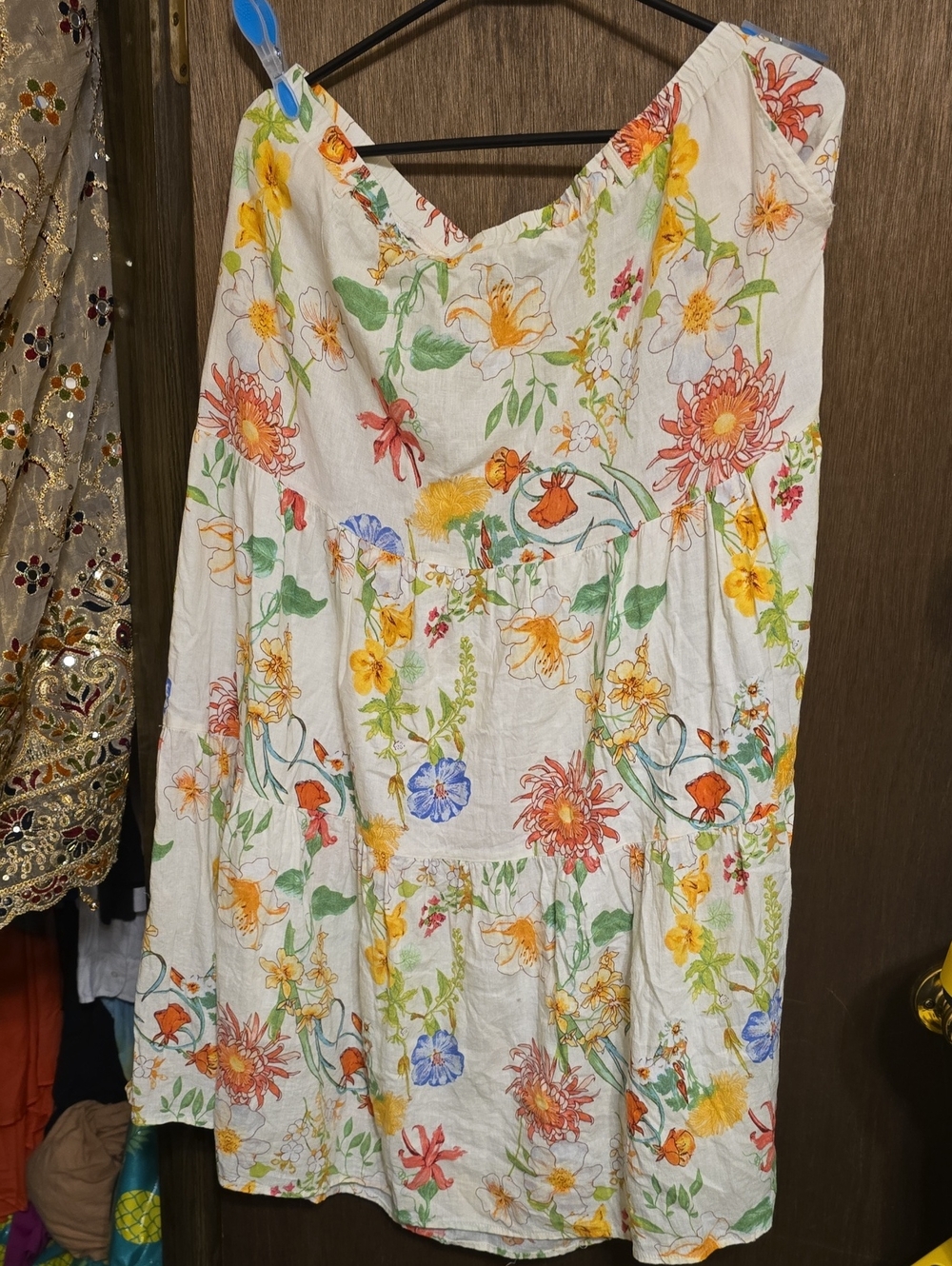 laura ashley Floral Tiered skirt